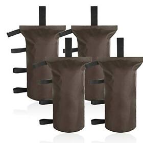 Esingmill Canopy Weight Bags For Pop Up Tent Gazebo 4pcs Leg Weights Sand