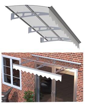 Xd34 Etsg 699916310275 Window Door Awnings Canopy Pc Cover W79 Inch Snow Protector For Concrete Wall