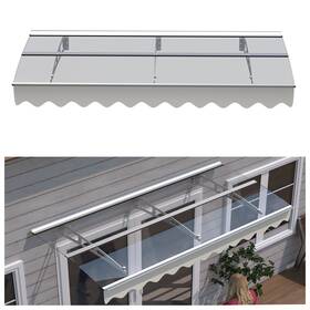 Xd34 Etsg 699922320817 Window Door Awnings Canopy Pc Cover W79 Inch Rain Protector For Wooden Wall