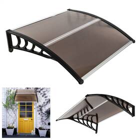 Etsg 699935403798 40inchx 38inch Window Awning Door Canopy Exterior Polycarbonate Cover