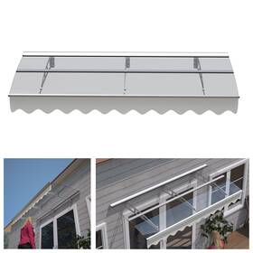 Xd34 Etsg 699959584824 Eaves Window Door Awnings Canopy Cover W79 Inch Rain Protector For Wooden Wall