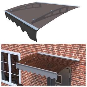 Etsg 699976555333 Window Door Awnings Canopy Snow Rain Protector Cover For Masonry Concrete Wall