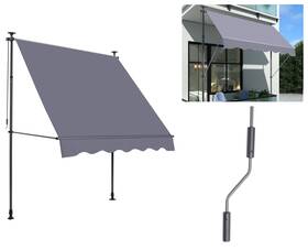Etsg 699977003772 Window Door Awnings Canopy Cover Snow Rain Protector To 90 Adjust Angal