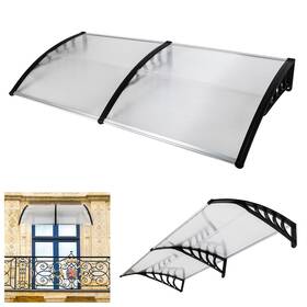 Etsg 699991047844 Window Awning Door Canopy Exterior 80inchx 38inch Polycarbonate Rain Protection