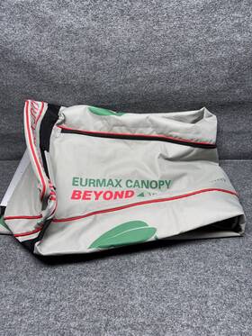 Eurmax 313038594558 Heavy-duty Wheeled Canopy Bag For 10x10 Tent Light Grey