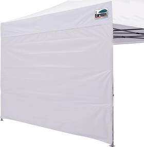 Eurmax 313092693600 Usa Instant Canopy Sunwall 10x10 Wall Sidewall Tent Sidewal