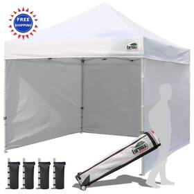 Eurmax 600033002226 Usa 10 X10 Pop Up Canopy Tent Commercial 10x10 Instant Canopies