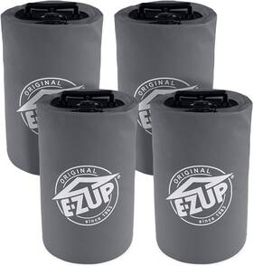 Eurmax 717024879467 Ee-z Up Canopy Water Weight Bag 4-pack Steel Grey