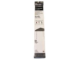 1006728168 Everbilt 8 Ft. X Gray Instant Canopy 1006 728 168 Local Pickup Only