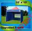 F10nvbred Delta Canopies 10x10 Pop Up Canopy Party Tent Navy Blue Red F Model Upgraded Frame