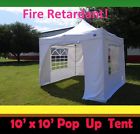 F10wht-fr Delta Canopies Pop Up Canopy Party Tent White 763684644136