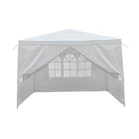 F2cd29cy331002 F2c 10 X10 Outdoor Gazebo White Canopy With Sidewalls Party Wedding Tent Cate