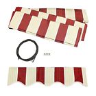 Fab10x8mstred19 Aleko Fabric Replacement For 013964850406