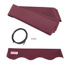 Fab12x10beige31 Aleko Awning Retractable Fabric Replacement