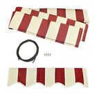 Fab6.5x5mstred19 Aleko Fabric Replacement For