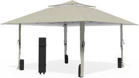 Zp002 Favofamilie 13x13 Ft Pop Up Canopy Instant Setup Gazebo With Wheeled Carry Bag