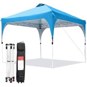 Fdw 195030055011 Canopy Tent Anti-uv Instant Shelter Easy Set-up And Wheel Carrying Bag 10ft X