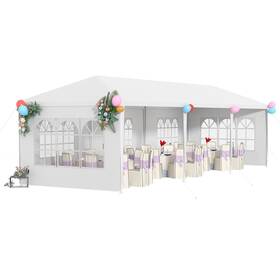 Fdw 195030079437 10x30 Outdoor Canopy Patio Tent Camping Gazebo Events With 5 Removable Walls