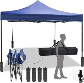 Fdw 711181976847 10x10 Commercial Pop Up Canopy Tent Heavy Duty Waterproof Gazebo Outdoor Shelter