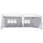 Fdwwx4306white Canopy Tent With Sidewalls Outdoor Party Gazebo 848837033590