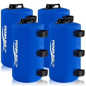 10l-4pcs-blue Fenrunxu Canopy Water Weight Bag 88 Lbs Gazebo Tent Weights Set Of 4 Leg