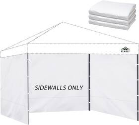 300d Flagly 744759267597 Instant Canopy Sidewalls For 10x10 Pop Up Tent Waterproof Material