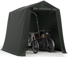 Flamaker 977298782434 Storage Shed 6 X 7 Ft Outdoor Heavy Duty Waterproof Garage Steel Frame Po