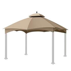 Flexzion 810043283557 10x12 Canopy Replacement Top - Gazebo Cover For Lowes Home Depot Al