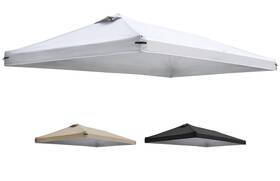 Pup3x6-c-w-2 Flouree 10 X 20 Canopy Replacement Top Cover Waterproof Air Vents Adjustable Straps Off