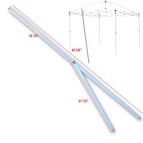 Cv1010a For Ozark Trail First Up Simple Push 10x10 Instant Canopy Lower Peak Truss Bar Part