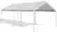 Free-standing-carport-6604 Free Standing Carport Canopy Shelter Garage Tent Portable Party Kit Cover Frame 715939846604