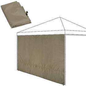 Rc10471a Freeland Exceed Inc Instant Canopy Sidewall For 10x10ft Pop Up 1 Khaki Silver Coating