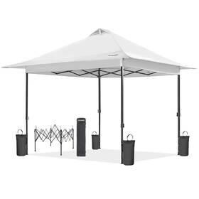 9t2406 Fundango 10x10 Pop Up Canopy Beach Tent With Patent Quick Open Frame And Wheeled Carry