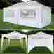 G217-white Strong Camel 10 X20 Ez Pop Up Wedding Party Tent Folding Gazebo Beach Camping Canopy W Sides 0008568786718