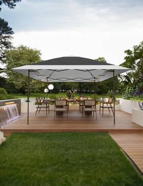Ga413 Gaomon 12ft X Pop-up Instant Gazebo Tent Double Roof Patio Portable Sun S