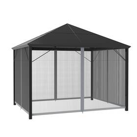 Garden Lucky 723649438767 Replacement Gazebo Mosquito Netting 4 Panels For Patio Ba