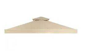 61821 Garden Winds #61821 Standard 350 Beige Replacement Canopy 10 Ft. X Arrow Gazebo