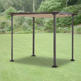 Garden Winds 717964051701 Replacement Canopy Top Cover For The Toulon 10x8 Pergola - Riplo