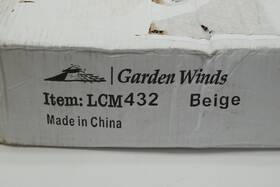 Garden Winds 717964083160 Custom Fit Replacement For The Target Madaga Gazebo Beige New