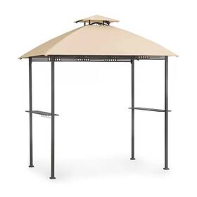 Lcm836 Garden Winds 717964183600 10x10 2010 Double Vent Gazebo Replacement Canopy Brand New