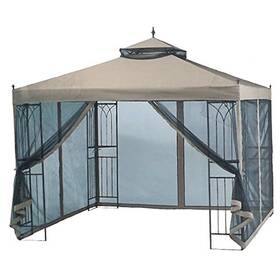 Lcm1217b-rs Garden Winds Parkesburg Gazebo Replacement Canopy Top Cover - Riplock 350