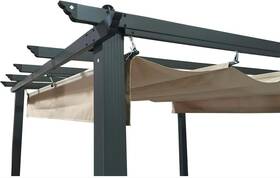 Garden Winds Lcm1278bugf-rs Coolaroo Constantine Pergola Replacement Canopy Top Cover - Riplock 500 Beige