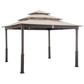 Lcm1291b Garden Winds Canopy Top Cover For The Triple 10x10 Wicker Gazebo - 350