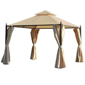 Garden Winds Lcm1511b-rs Replacement Canopy Top Cover Compatible With The Outsunny 10 X 1