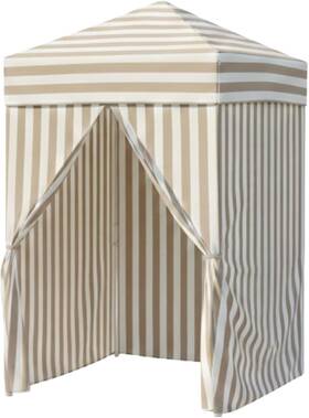 Lcm1778cabbei Garden Winds 350 Canopy Top Four Wall Curtains For Impact 4ftx4ft Cabana Beige