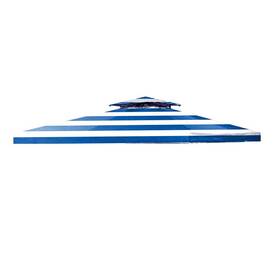 Lcm412cabblu Garden Winds Signature Series 10 X Two-tiered Replacement Gazebo Canopy To