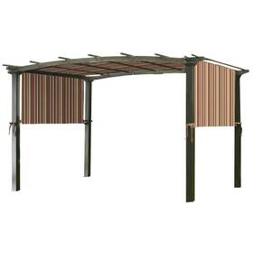 Lcm490stcan Garden Winds Universal Replacement Canopy Top Cover 36 Inch X81 Metal Red 1-pack
