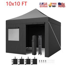 Garvee 629829981811 Commercial Pop Up Tent 10x10 Ft Canopy Waterproof Party Camping Outdoor Shelter