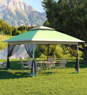 Jpib-yvvnftgya0de8soiqkwgbcn Garvee 13x13 Ft Pop Up Gazebo Canopy Tent With Mosquito Netting Gazebos On Clearance