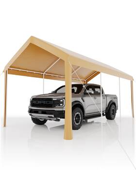 Mlpqkayb7pfvjsipirn Garvee 10x20 Heavy Duty Carport Galvanized Steel Outdoor Boat Yellow